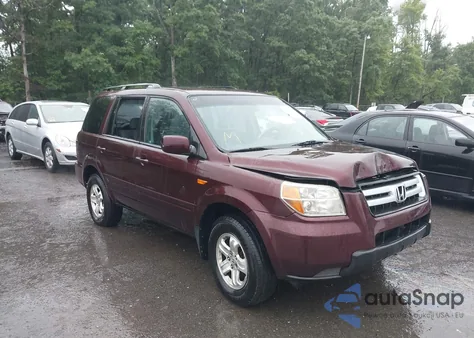 2008 Honda Pilot Vp из США, поврежденный, VIN 5FNYF18258B055330
